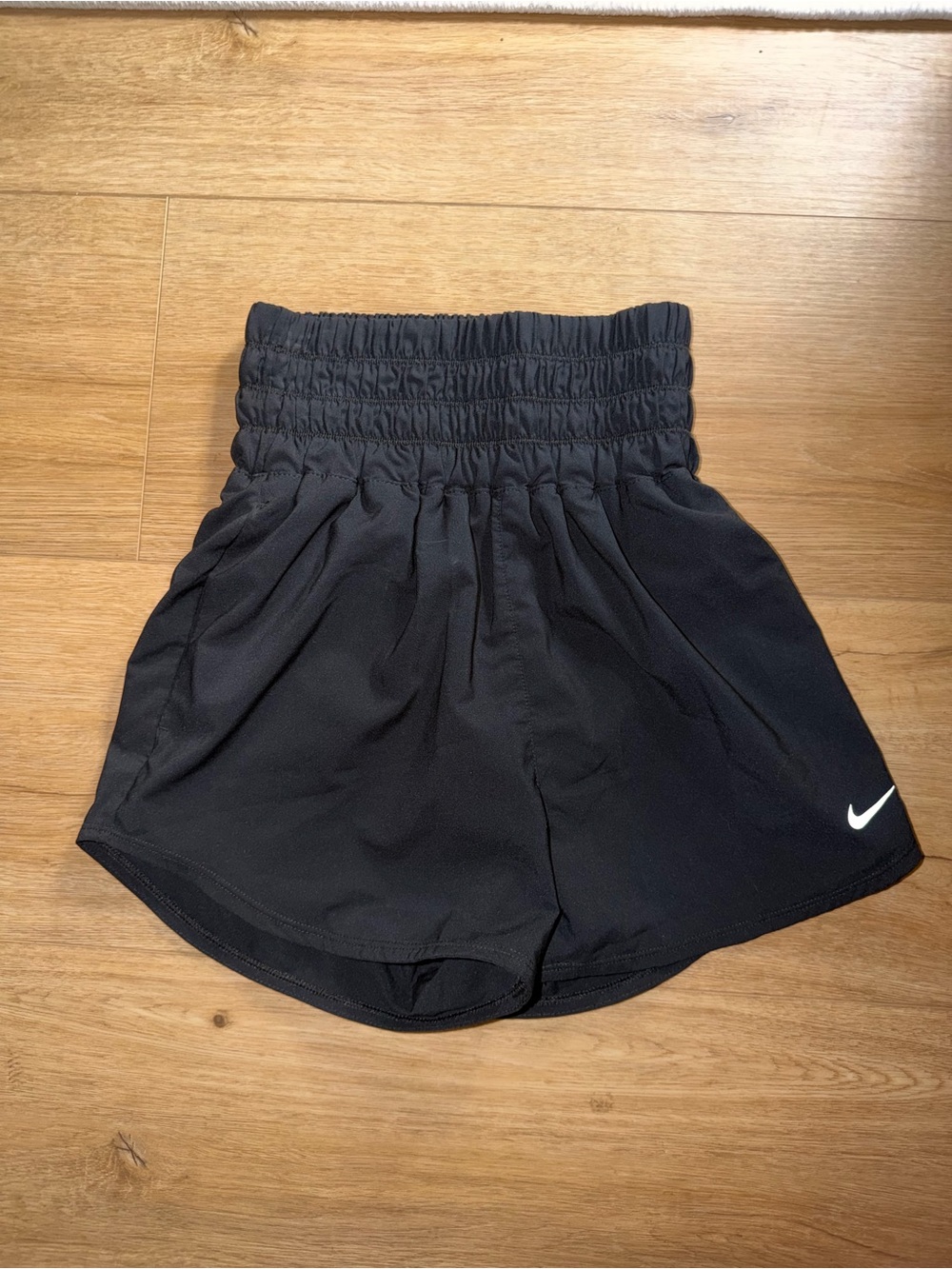 Nike High-Waisted Running Shorts - Black